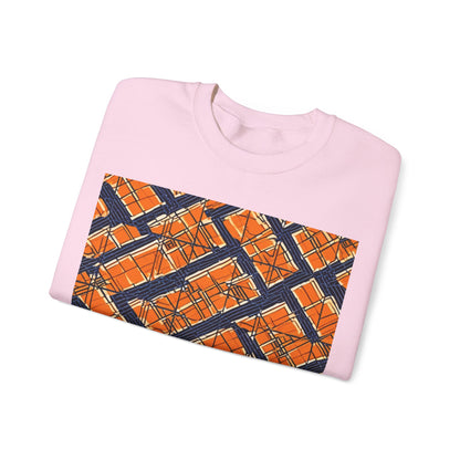 boostlete-boost-mode-pattern-plate-number-monoline-0571 — Unisex Heavy Blend Crewneck (G18000)
