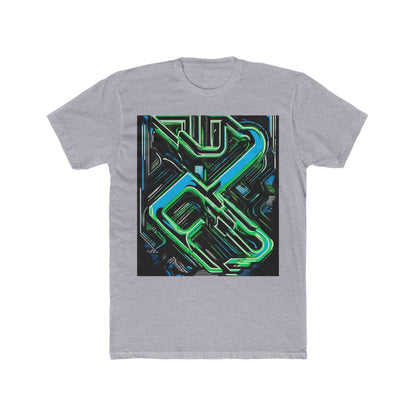 boostlete-boost-mode-type-constancia-gana-diagonal-badge-0185 — Unisex Cotton Crew Tee (NL 3600)