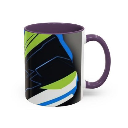 boostlete-quiet-power-icon-sneaker-duotone-paper-0066 — Accent Mug 11oz/15oz