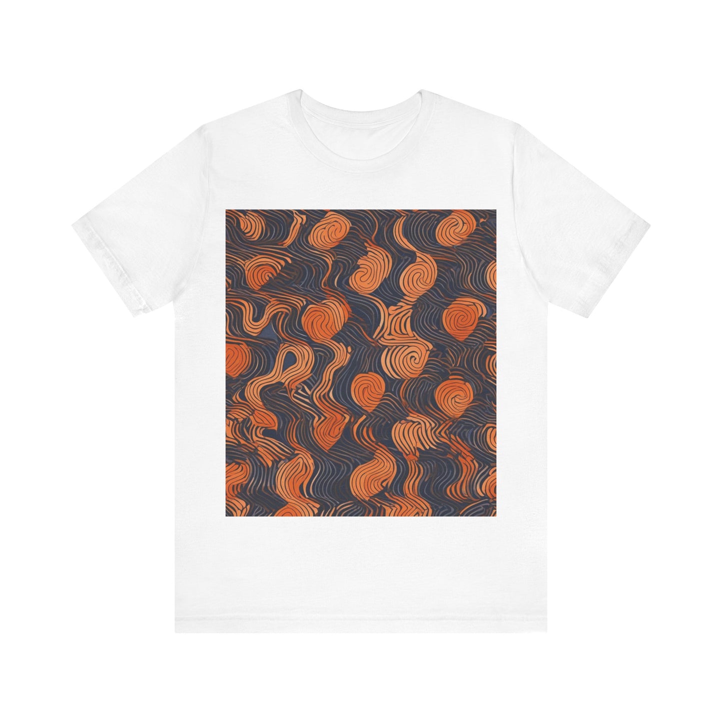 boostlete-iron-intent-pattern-topographic-engraved-0019 — Unisex Jersey Short Sleeve (B+C 3001)