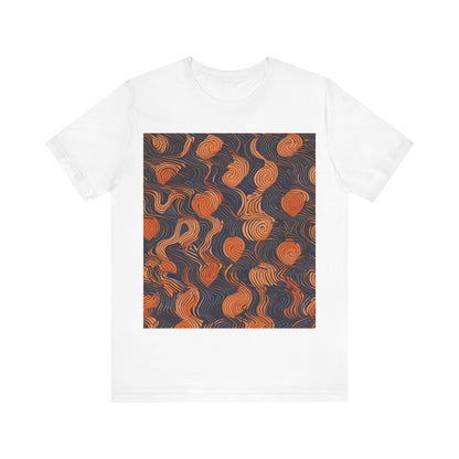 boostlete-iron-intent-pattern-topographic-engraved-0019 — Unisex Jersey Short Sleeve (B+C 3001)