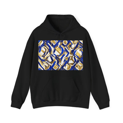 boostlete-boost-mode-pattern-hex-athletic-0611 — Unisex Heavy Blend Hoodie (G18500)