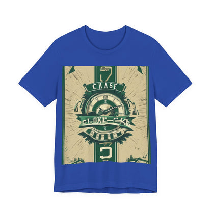 boostlete-mile-by-mile-type-chase-the-clock-banner-athletic-0013 — Unisex Jersey Short Sleeve (B+C 3001)