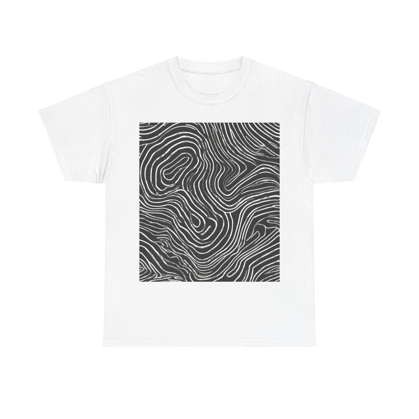 boostlete-field-day-pattern-topographic-badge-0307 — Unisex Heavy Cotton Tee (Gildan 5000)