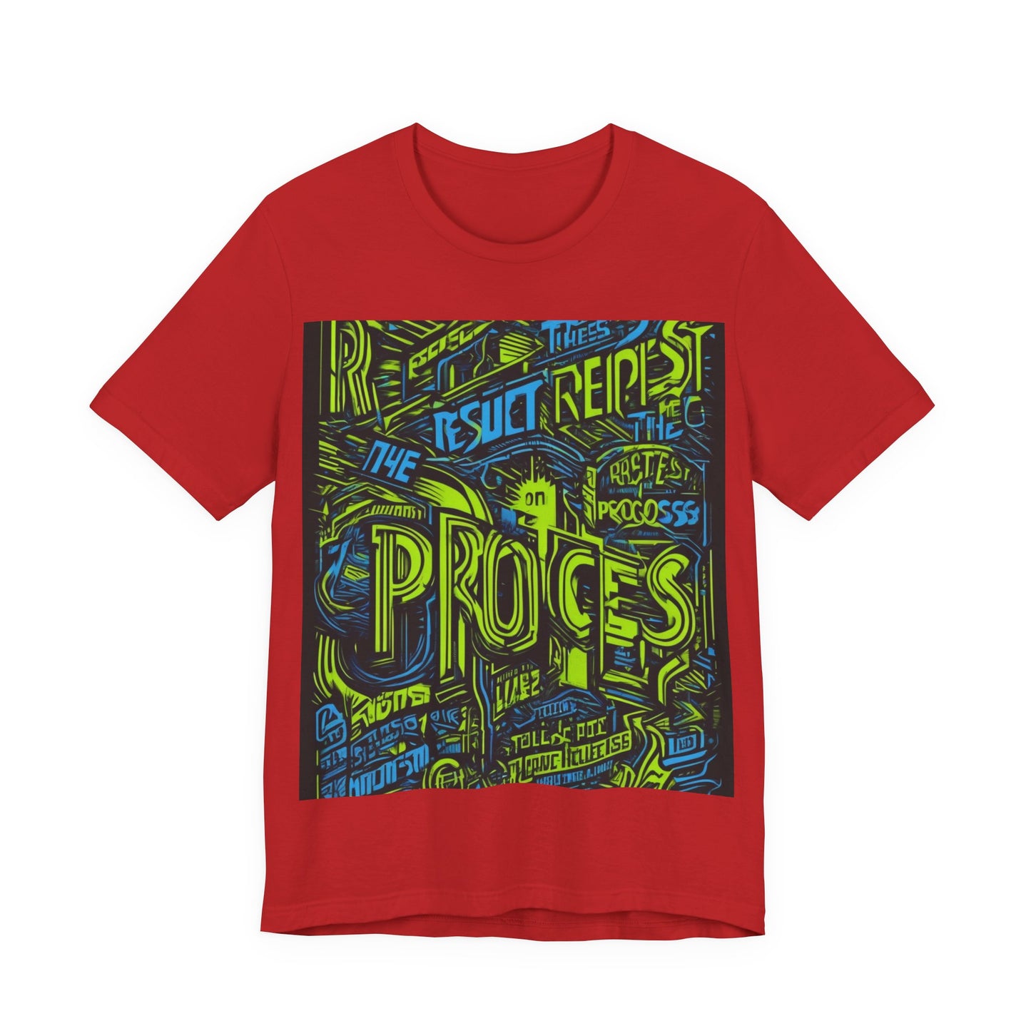 boostlete-rise-grind-type-respect-the-process-big-monoline-0265 — Unisex Jersey Short Sleeve (B+C 3001)