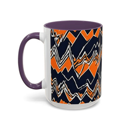 boostlete-headspace-pattern-ekg-industrial-0559 — Accent Mug 11/15oz