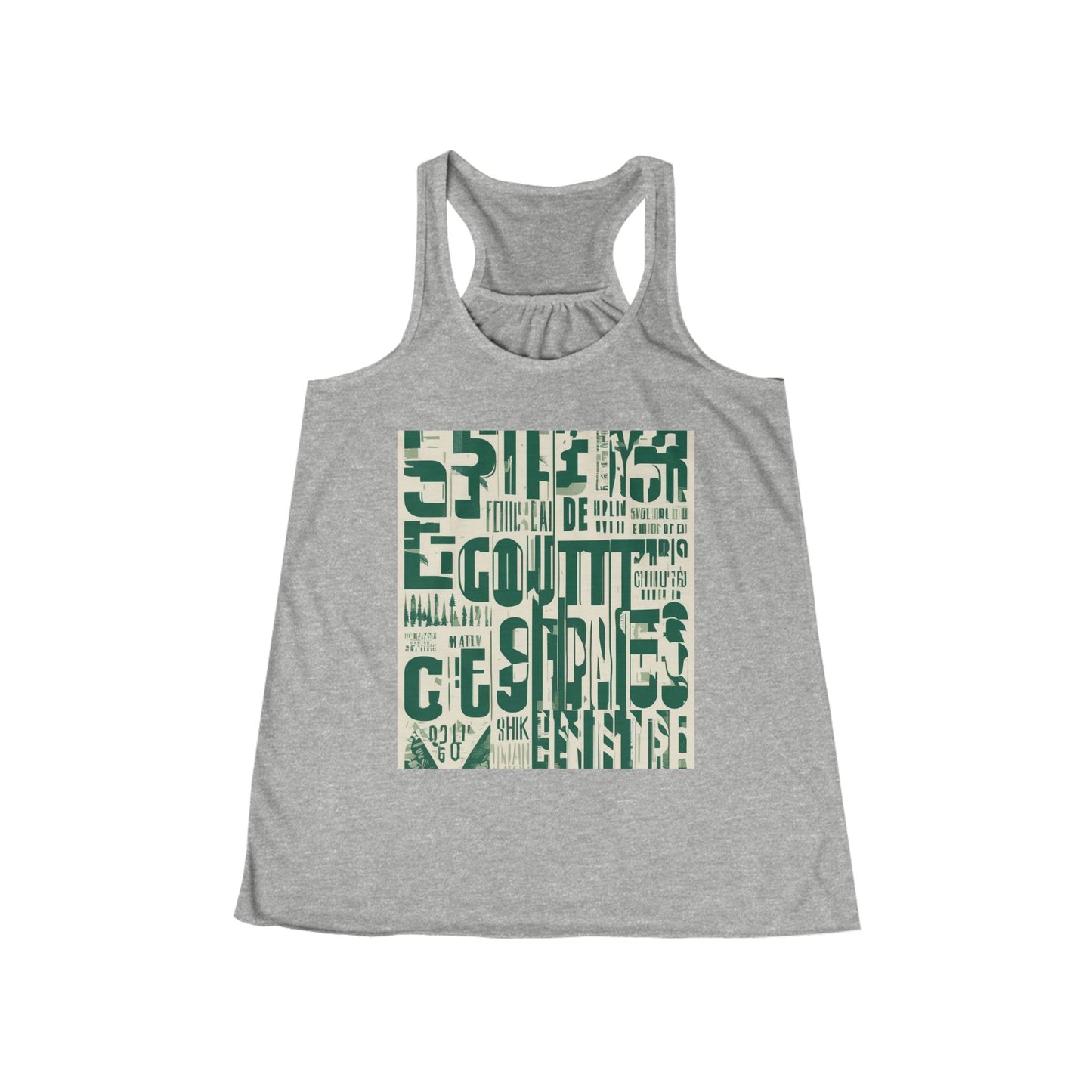 boostlete-field-day-type-every-split-counts-vertical-vector-0009 — Women's Flowy Racerback Tank (B+C 8800)