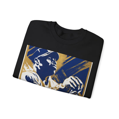 boostlete-pr-season-scene-athlete-high-industrial-0160 — Unisex Heavy Blend Crewneck Sweatshirt (Gildan)