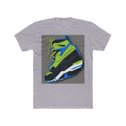 boostlete-quiet-power-icon-sneaker-duotone-paper-0066 — Unisex Cotton Crew Tee (NL 3600)