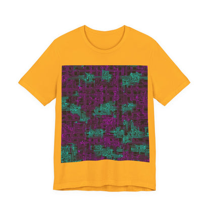 boostlete-boost-mode-pattern-plate-number-monoline-0079 — Unisex Jersey Short Sleeve (B+C 3001)