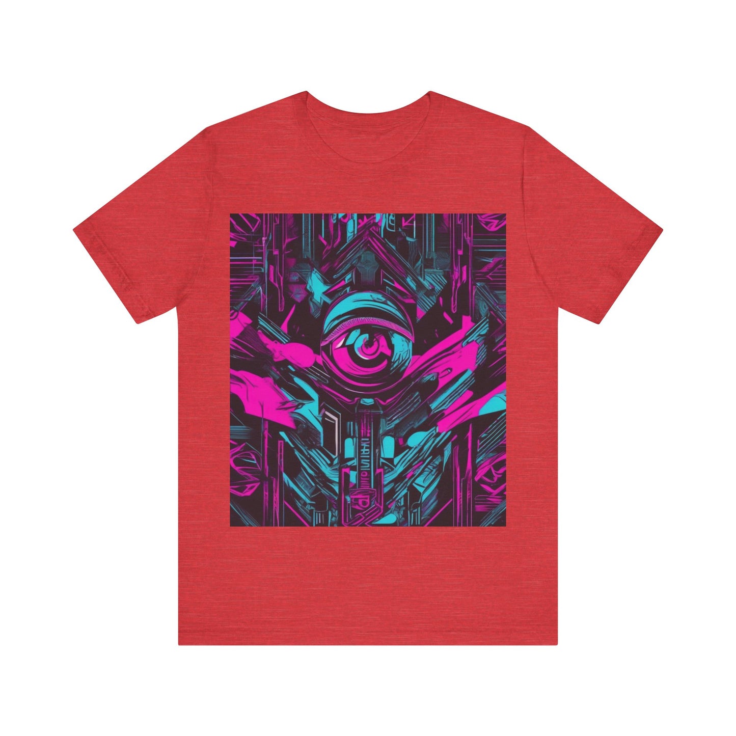 boostlete-iron-intent-type-eyes-up-forward-big-line-art-0065 — Unisex Jersey Short Sleeve (B+C 3001)