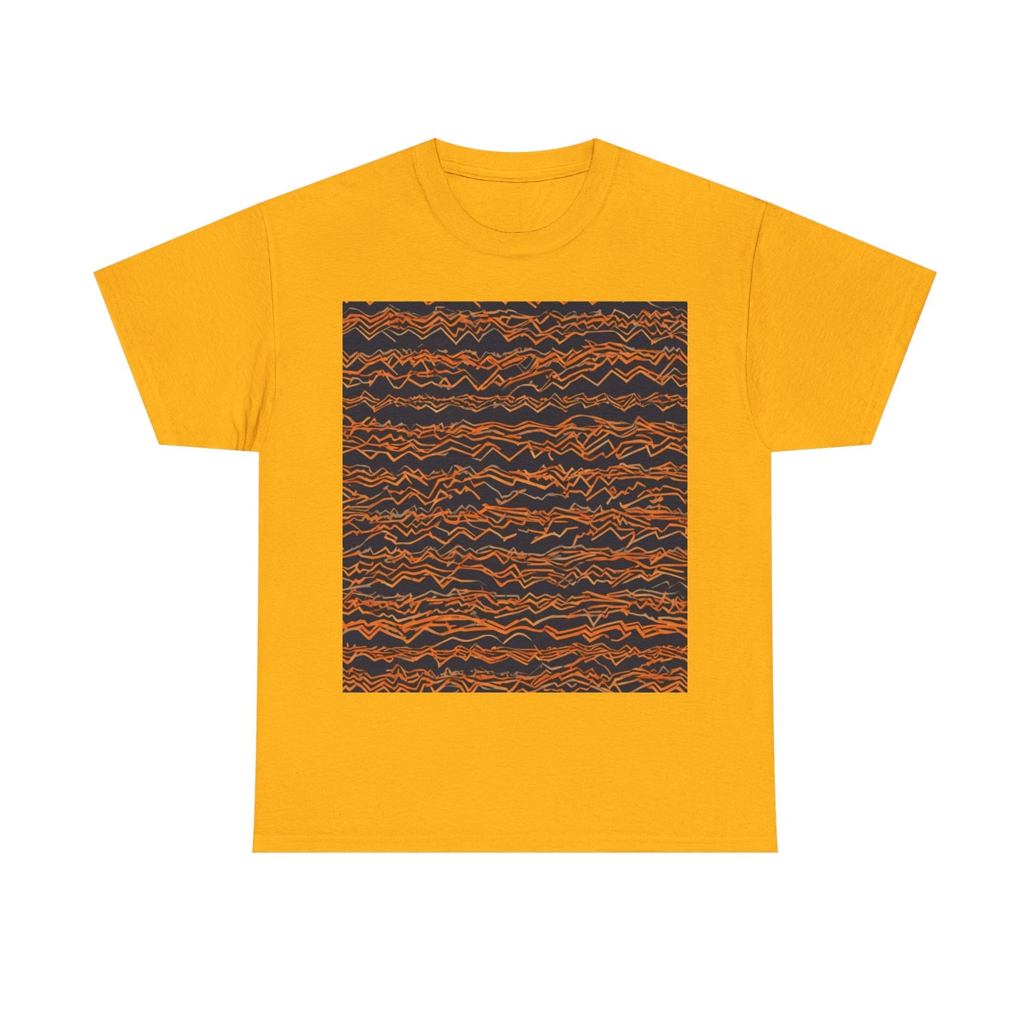 boostlete-field-day-pattern-ekg-bold-0135 — Unisex Heavy Cotton Tee (Gildan 5000)