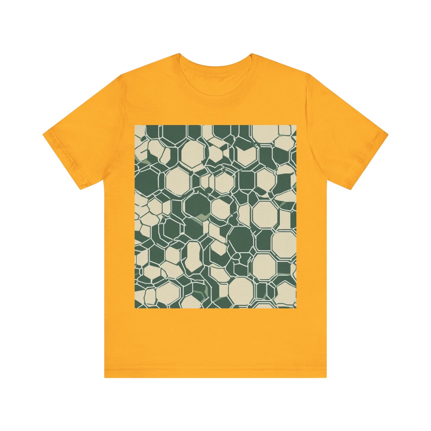 boostlete-iron-intent-pattern-hex-blueprint-0271 — Unisex Jersey Short Sleeve (B+C 3001)