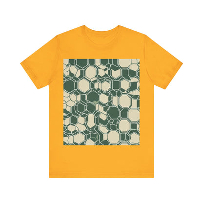 boostlete-iron-intent-pattern-hex-blueprint-0271 — Unisex Jersey Short Sleeve (B+C 3001)