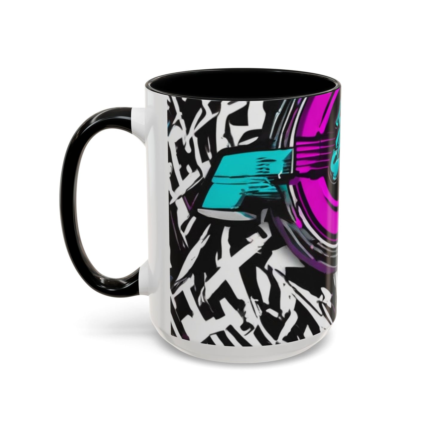 boostlete-boost-mode-type-again-badge-monoline-0293 — Accent Mug 11oz/15oz