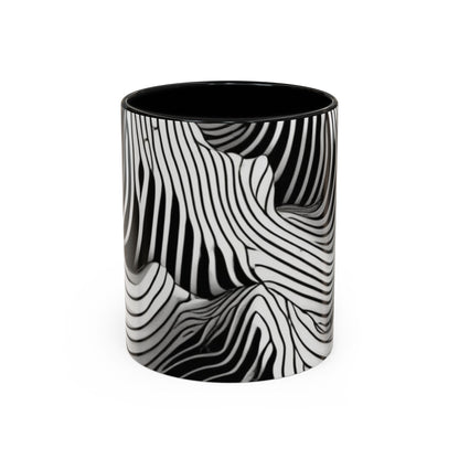 boostlete-field-day-pattern-topographic-isometric-0211 — Accent Mug 11oz/15oz