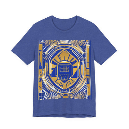 boostlete-mile-by-mile-icon-battery-motion-monoline-0002 — Unisex Jersey Short Sleeve (B+C 3001)