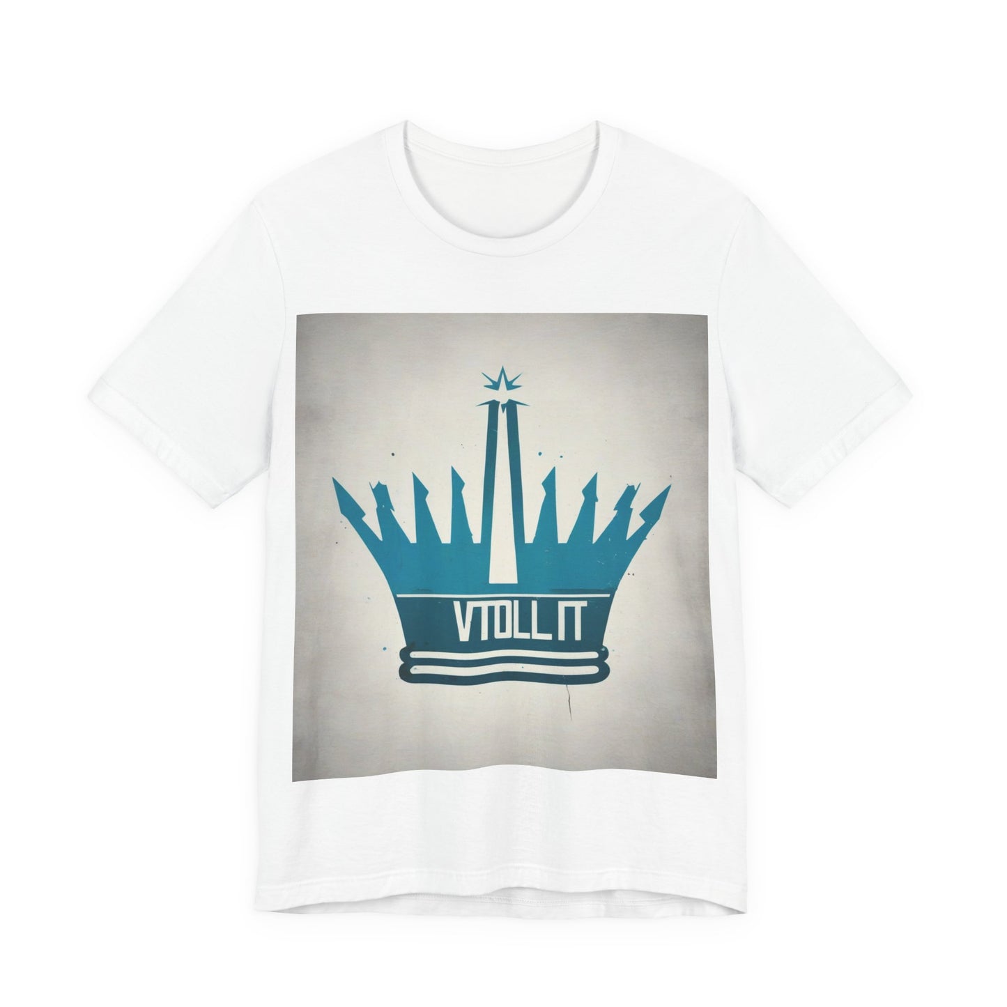 boostlete-am-crew-icon-crown-matte-industrial-0058 — Unisex Jersey Short Sleeve (B+C 3001)