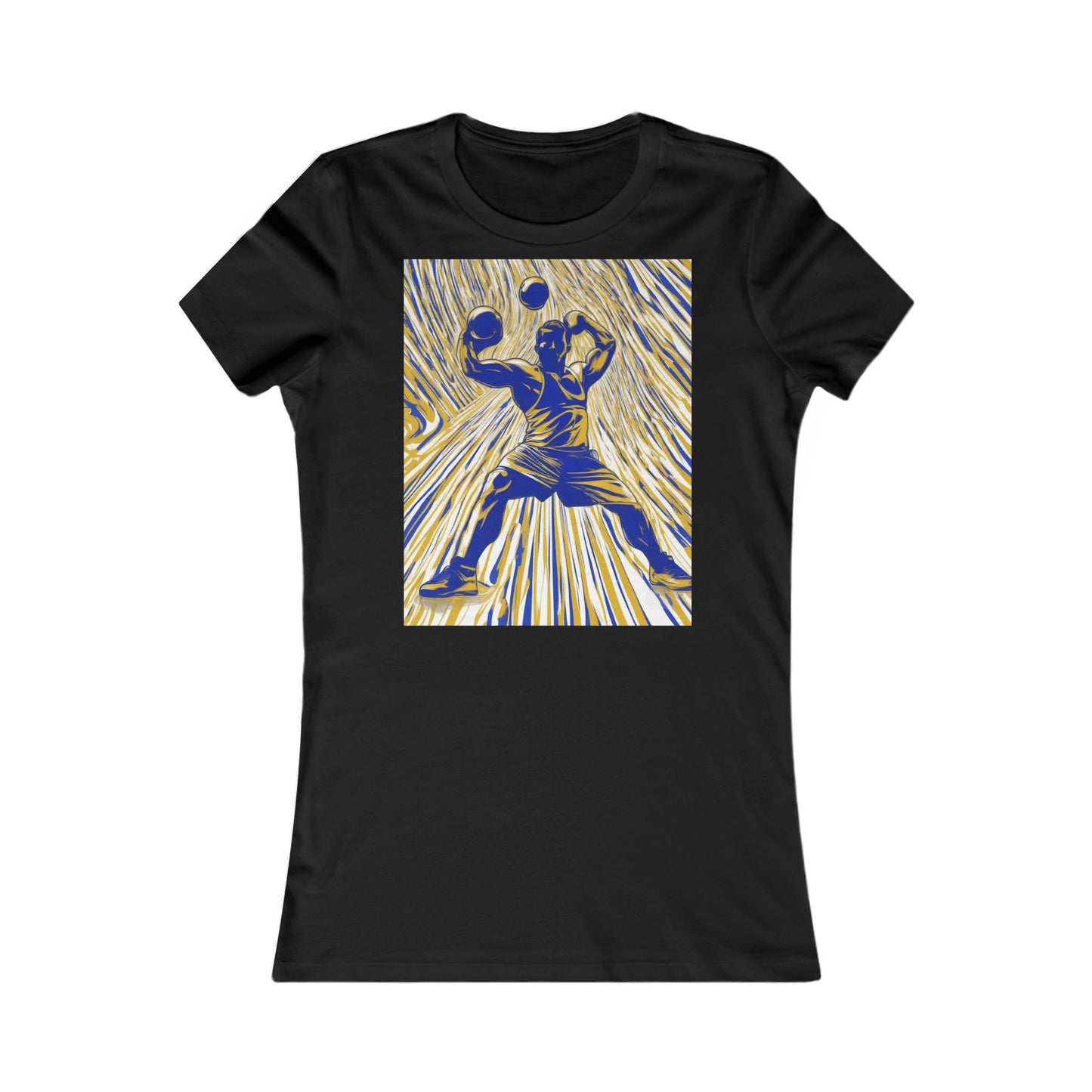 boostlete-rise-grind-scene-kettlebell-speed-engraved-0180 — Women's Favorite Tee (B+C 6004)