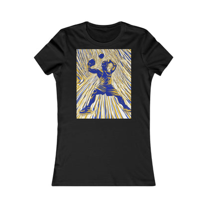 boostlete-rise-grind-scene-kettlebell-speed-engraved-0180 — Women's Favorite Tee (B+C 6004)