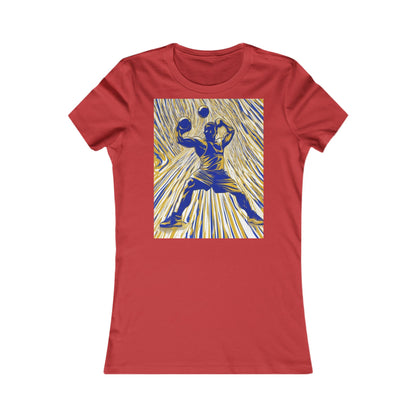 boostlete-rise-grind-scene-kettlebell-speed-engraved-0180 — Women's Favorite Tee (B+C 6004)
