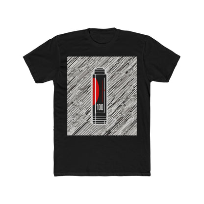 boostlete-rise-grind-icon-battery-motion-badge-0266 — Unisex Cotton Crew Tee (NL 3600)