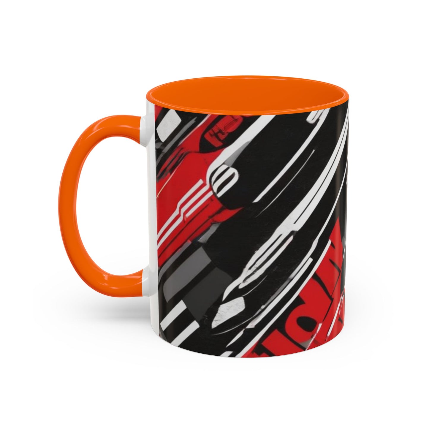 boostlete-recovery-progress-type-show-up-diagonal-paper-0109 — Accent Mug 11oz/15oz