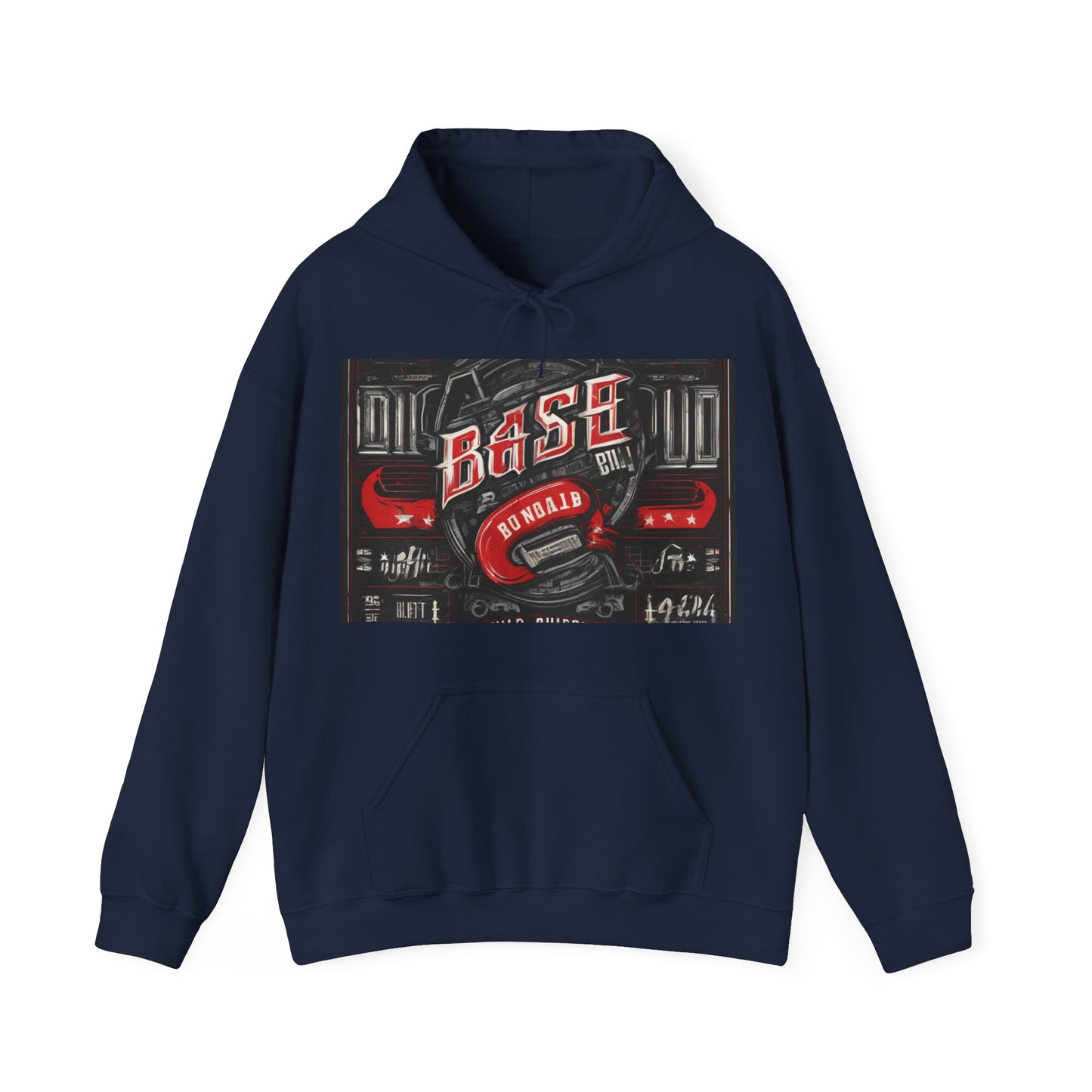 boostlete-boost-mode-type-build-the-base-micro-industrial-0785 — Unisex Heavy Blend Hoodie (G18500)