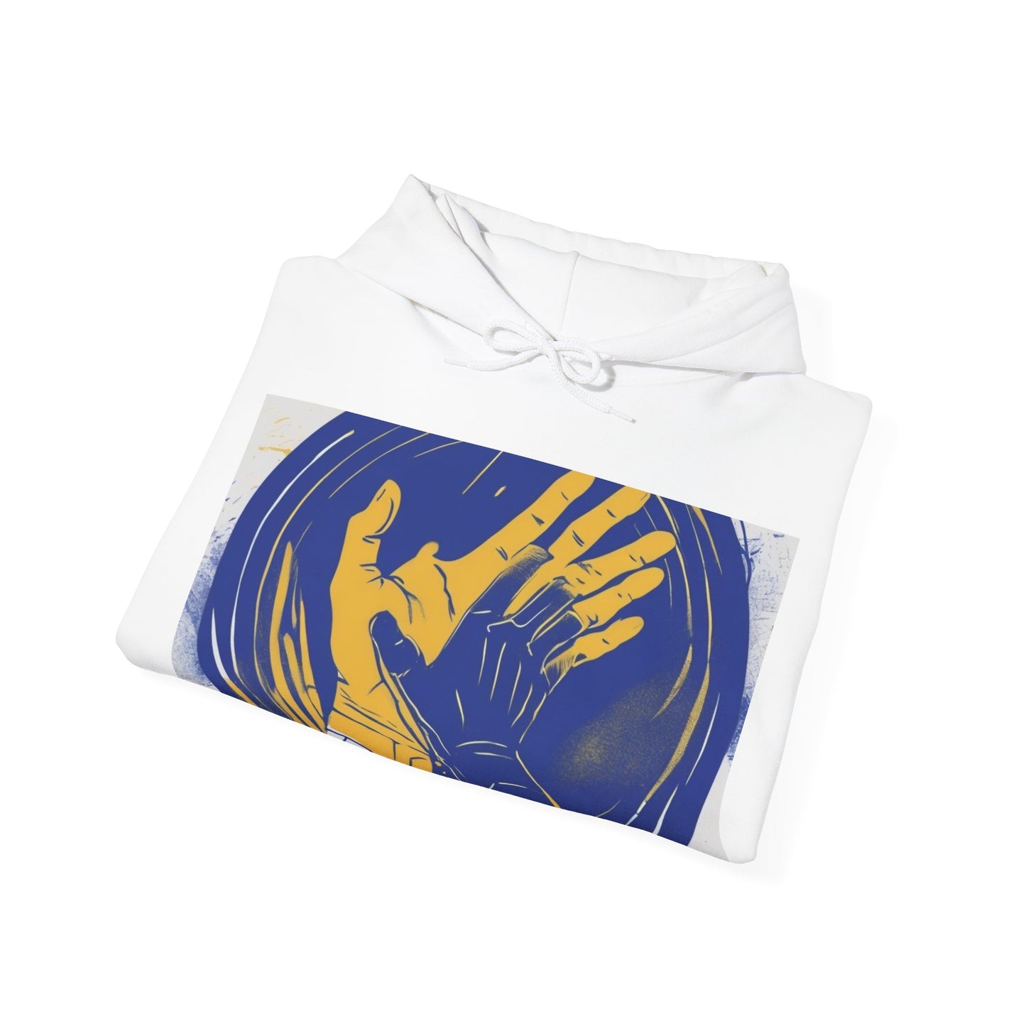 boostlete-am-crew-scene-athlete-neon-vector-0304 — Unisex Heavy Blend Hooded Sweatshirt (Gildan)