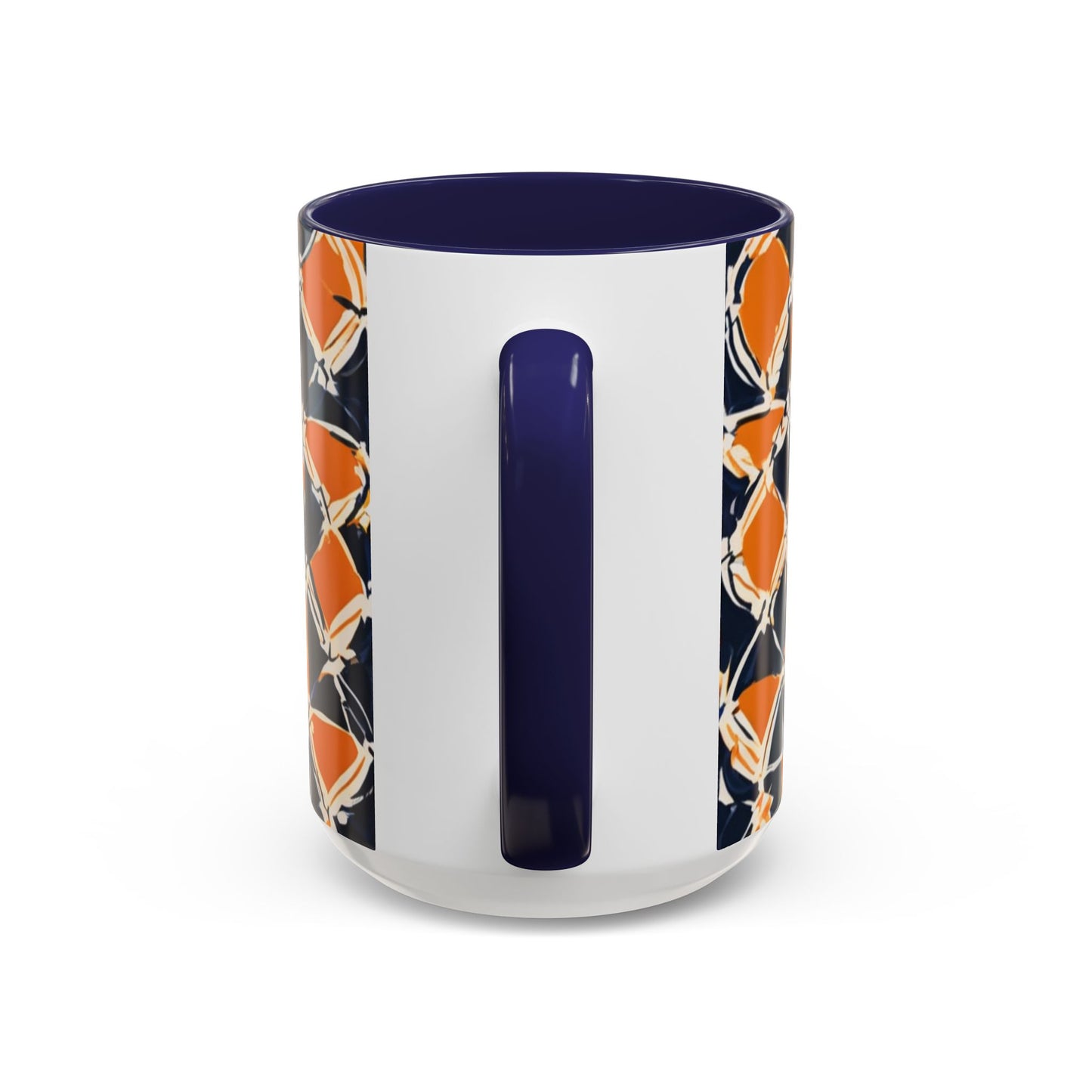 boostlete-headspace-pattern-plate-number-badge-0387 — Accent Mug 11/15oz