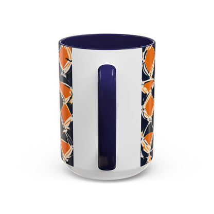 boostlete-headspace-pattern-plate-number-badge-0387 — Accent Mug 11/15oz