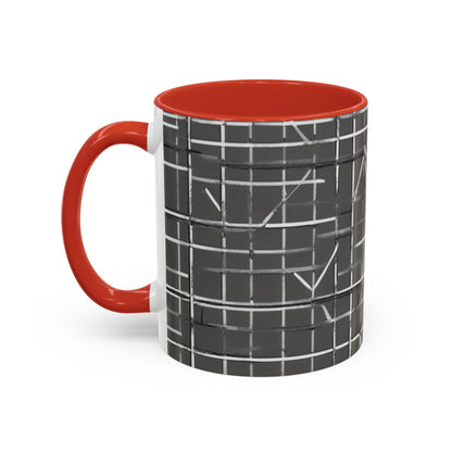 boostlete-rise-grind-pattern-plate-number-monoline-0291 — Accent Mug 11/15oz