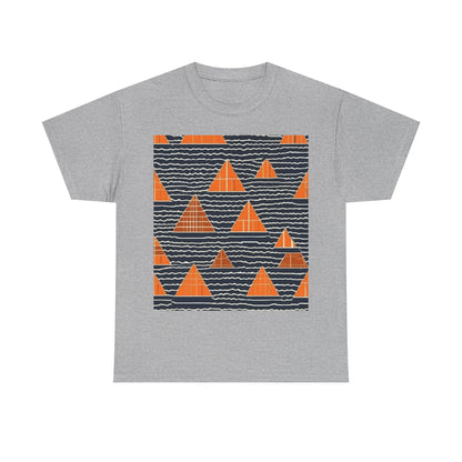 boostlete-iron-intent-pattern-stair-steps-industrial-0259 — Unisex Heavy Cotton Tee (Gildan 5000)