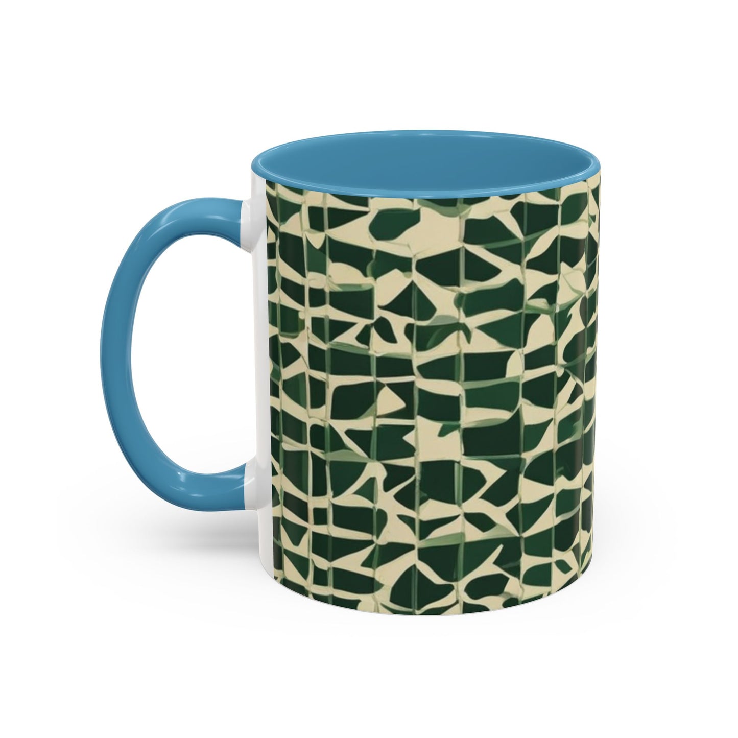 boostlete-iron-intent-pattern-plate-number-isometric-0099 — Accent Mug 11oz/15oz