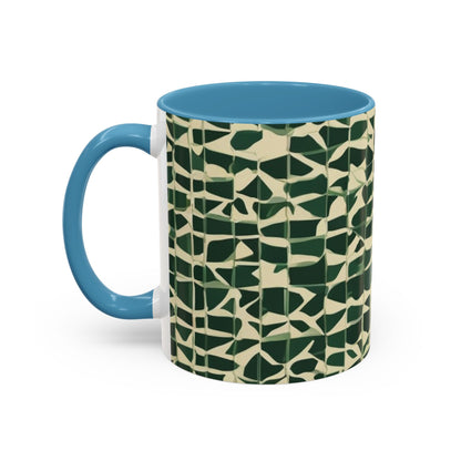 boostlete-iron-intent-pattern-plate-number-isometric-0099 — Accent Mug 11oz/15oz