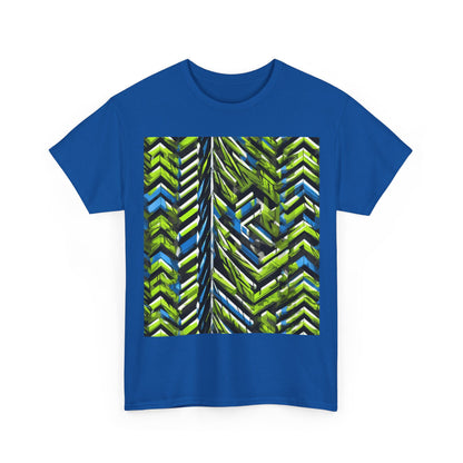 boostlete-rise-grind-pattern-chevron-isometric-0195 — Unisex Heavy Cotton Tee (Gildan 5000)