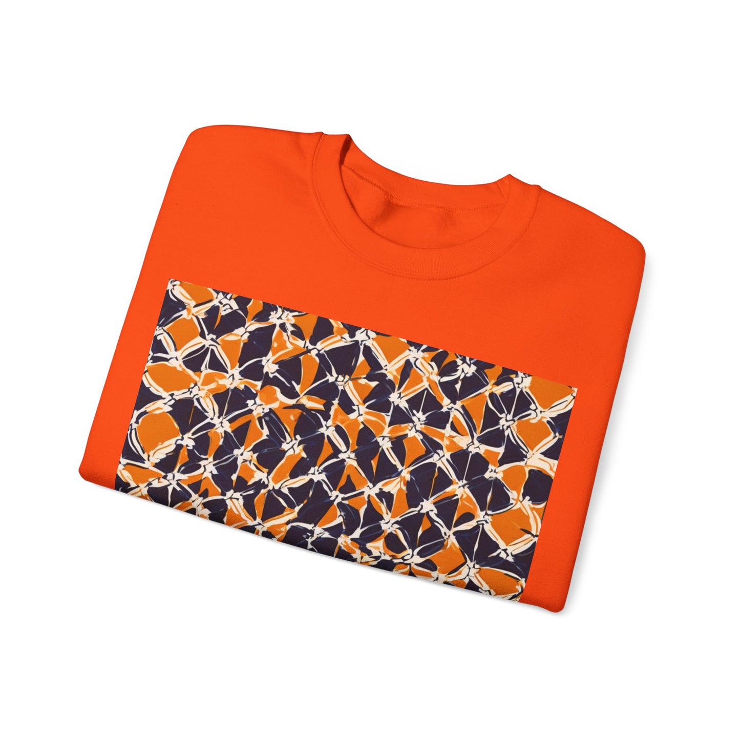 boostlete-headspace-pattern-plate-number-badge-0387 — Unisex Heavy Blend Crewneck (G18000)
