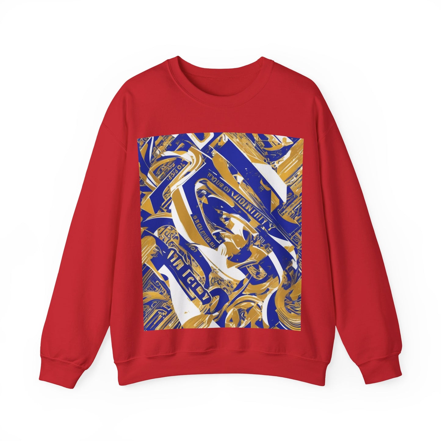 boostlete-pr-season-type-velocity-over-vanity-big-modern-0121 — Unisex Heavy Blend Crewneck Sweatshirt (Gildan)