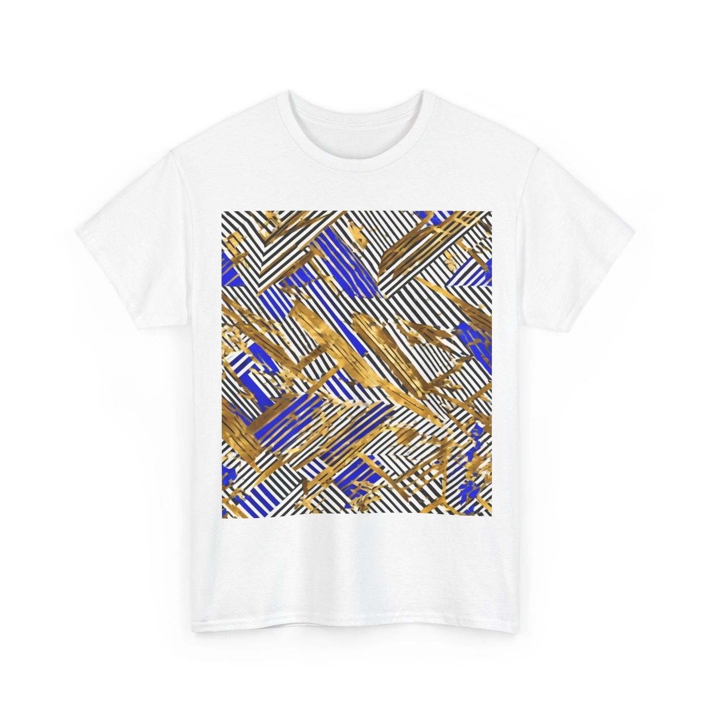 boostlete-boost-mode-pattern-diagonal-monoline-0015 — Unisex Heavy Cotton Tee (Gildan 5000)