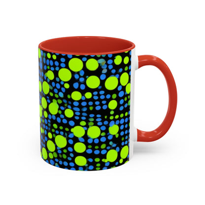 boostlete-mile-by-mile-pattern-dotted-geometric-0071 — Accent Mug 11oz/15oz