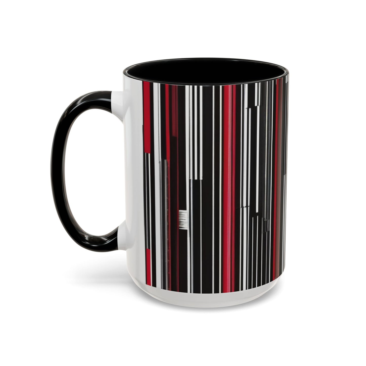 boostlete-am-crew-pattern-barcode-athletic-0911 — Accent Mug 11/15oz