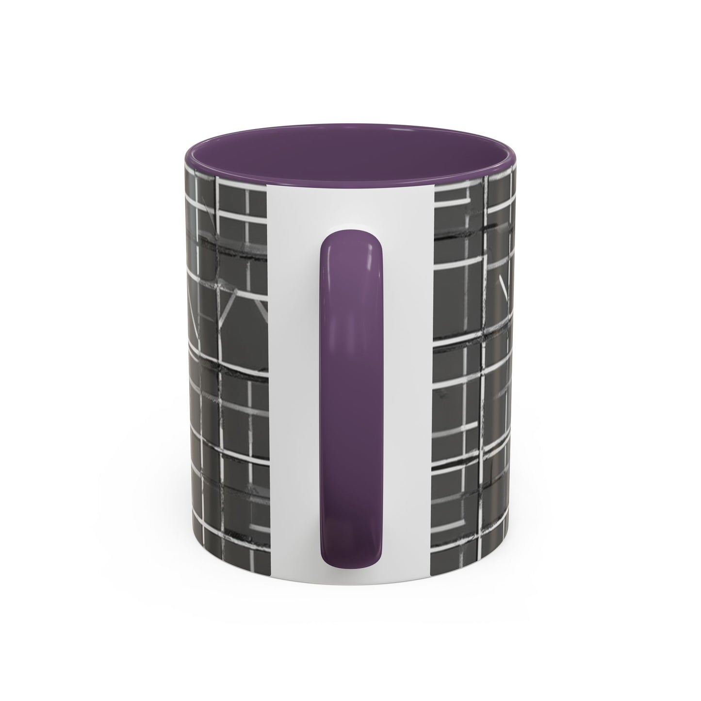 boostlete-rise-grind-pattern-plate-number-monoline-0291 — Accent Mug 11/15oz