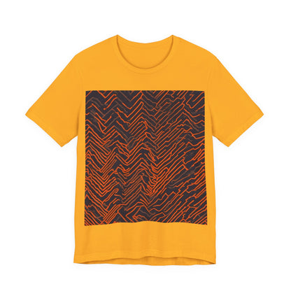 boostlete-field-day-pattern-ekg-modern-0087 — Unisex Jersey Short Sleeve (B+C 3001)