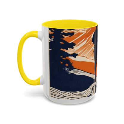 boostlete-iron-intent-scene-trail-glitch-badge-0100 — Accent Mug 11oz/15oz