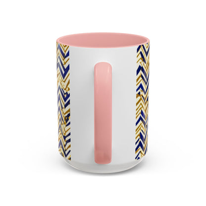 boostlete-boost-mode-pattern-ekg-line-art-0091 — Accent Mug 11oz/15oz