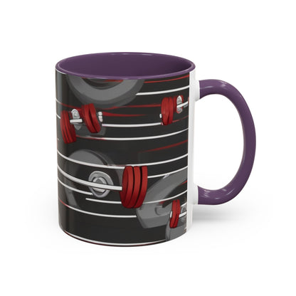 boostlete-rise-grind-icon-barbell-matte-vector-0138 — Accent Mug 11oz/15oz