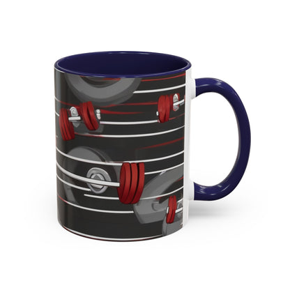 boostlete-rise-grind-icon-barbell-matte-vector-0138 — Accent Mug 11oz/15oz