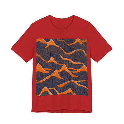 boostlete-boost-mode-pattern-topographic-engraved-0035 — Unisex Jersey Short Sleeve (B+C 3001)
