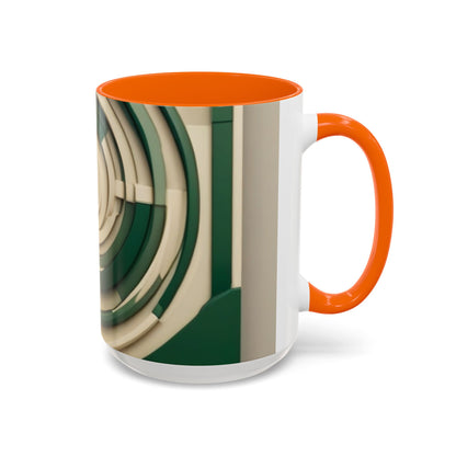 boostlete-mile-by-mile-icon-target-3d-modern-0306 — Accent Mug 11oz/15oz