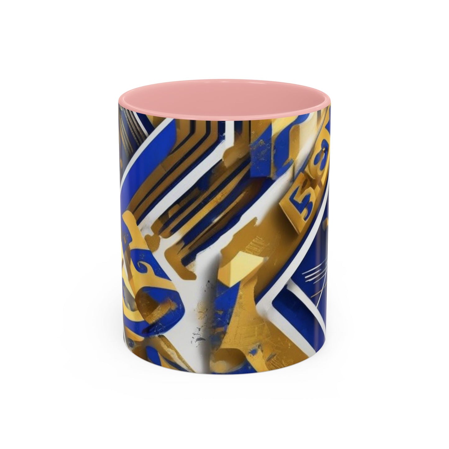 boostlete-am-crew-type-progress-beats-perfect-diagonal-modern-0209 — Accent Mug 11oz/15oz